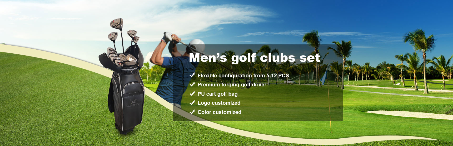 Producator de crose de golf pentru barbati